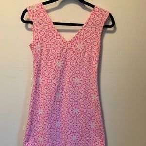 Classic V-Neck Sleeveless Mahi Gold Dress